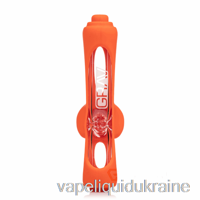 Vape Liquid Ukraine GRAV Mini Steamroller with Silicone Skin Scarlet Orange